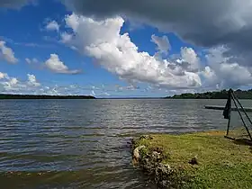 La pointe Pasquereau (à droite) en décembre 2023
