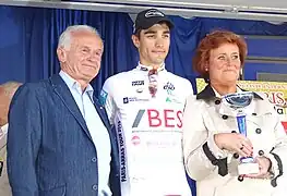 Antoine Warnier est en tête du classement du meilleur jeune.