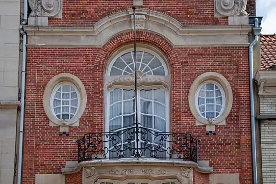 Balcon du deuxième étage