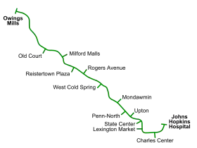 Image illustrative de l’article Métro de Baltimore