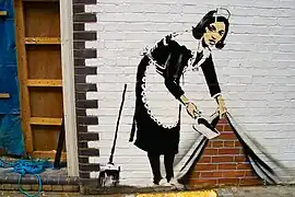 Banksy, Sweep it under the carpet