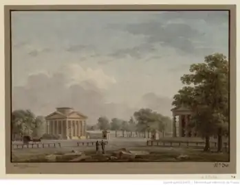 Barrière des Champs-Élysées en 1818.