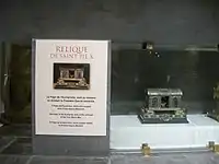 Relique de saint Pie&nbsp;X.