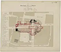 Basilique Saint-Martin (après remaniements gothiques et ultérieurs).