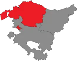 Carte de la circonscription.