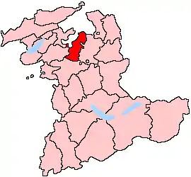 District de Fraubrunnen dans le canton de Berne