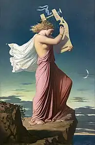 Sapho jouant de la lyre, 1849, musée des Beaux-Arts de Carcassonne.
