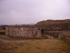 Vue d'une corne Vauban.