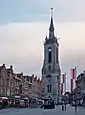 Beffroi de Tournai, Belgique, XIIe&nbsp;siècle.