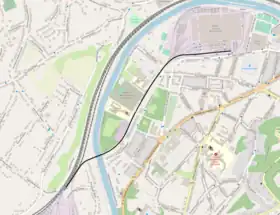 Voir la carte de la ligne.