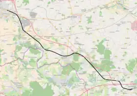 Voir la carte de la ligne.