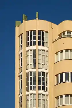 Les étages supérieurs de la rotonde.