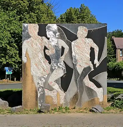 Le Mur du Marathonien(Gérard Wibin, 1991).