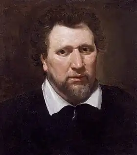 Ben Jonson, copie du XIXe&nbsp;siècle d'après un original de 1617 par Abraham Van Blyenberch