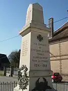 Le monument aux morts.