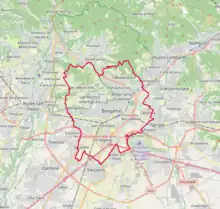 Avec les communes environnantes