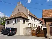 Maison aux dîmes dite commanderie (XVIe-XIXe), 3 rue de la Commanderie.