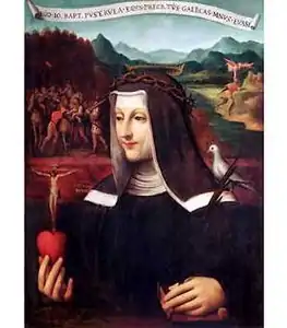 Sainte Catherine de Sienneex-voto, Bernardino Luini, XVIe&nbsp;sièclemusée des Beaux-Arts de Nîmes.