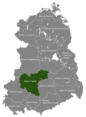 Image illustrative de l’article District de Halle