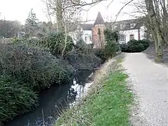 En amont du moulin de Grais