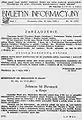 Biuletyn Informacyjny&nbsp;(en) du 15 juillet 1943 informant de la mort du général Władysław Sikorski et de l'ordre pour une journée de deuil national.
