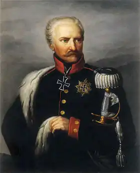 Portrait d'un maréchal prussien.
