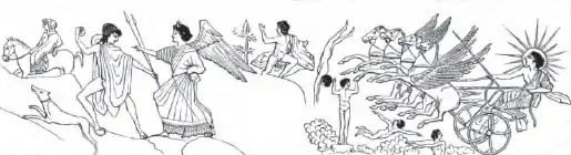 Le lévrier Cephalus. Britsh museum.