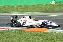 Lorenzo Colombo en Formula Renault Eurocup&nbsp;en 2018 à Monza