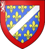 Blason de Louis d'Anjou-Mézières