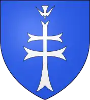 Blason avec le Saint-Esprit, du XIIe au XVe&nbsp;siècle.