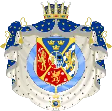 Prince Oscar-Frédéric, duc d'Östergötland (1829-1844).