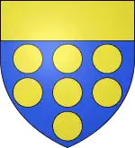 Blason de Alexandre Guillaume de Melun