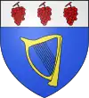 Blason de Sainte-Cécile-les-Vignes
