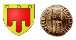 Blason de Guy&nbsp;II d'Auvergne