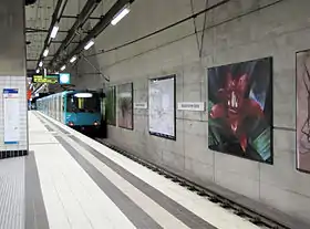 Image illustrative de l’article Bockenheimer Warte (métro léger de Francfort)