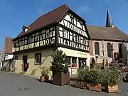 Ancienne école (XVIIe&nbsp;siècle), actuellement maison, 1 rue du Rempart