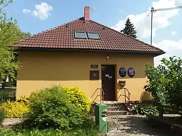 Bohuňov : rue principale.