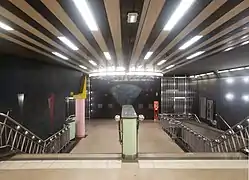 Vue générale de la mezzanine