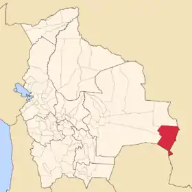 Province de Germán Busch