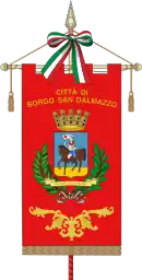 Drapeau de Borgo San Dalmazzo