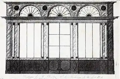 No&nbsp;26, alors boutique de Rose Bertin.