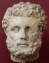 Buste d'un pugiliste, copie d'un bronze grec du IVe&nbsp;siècle&nbsp;av. J.-C.