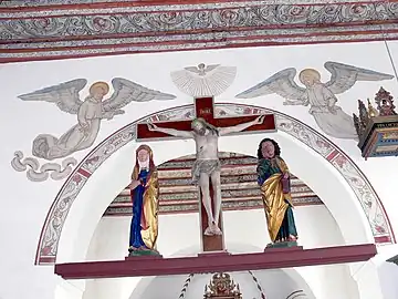 Église de Bröns (Allemagne), vers 1500.