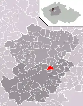 Localisation de Brandýsek