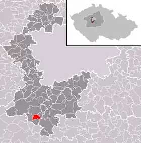 Localisation de Bratřínov