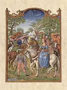 Brevarium Grimani (fol. 6v), livre d'heures flamand