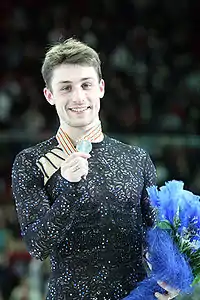 Brian Joubert (France), champion du monde en 2007.