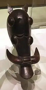 Masque de phacochère (XIXe siècle), Londres, British Museum.