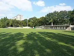 Terrain du Royal Kituro Rugby Club.