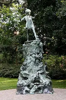 Statue de Peter Pan
